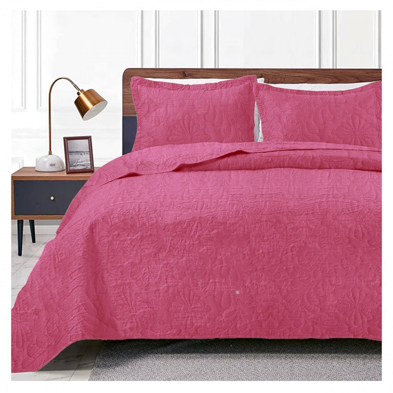 Cubrecama De Verano Quilt 1.5 Plazas (Plaza Y Media) Colores-0