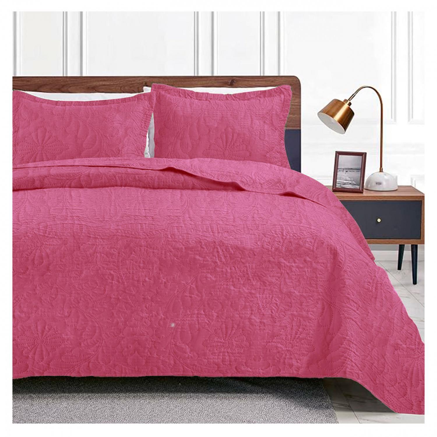 Cubrecama De Verano Quilt 1.5 Plazas (Plaza Y Media) Colores-1