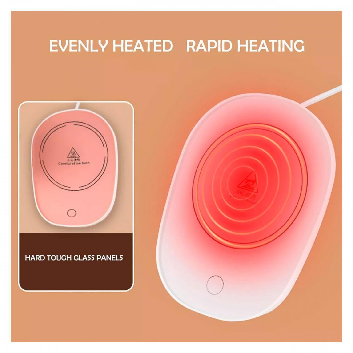 Calentador de Tazas Eléctrico con Taza y Tapa-2