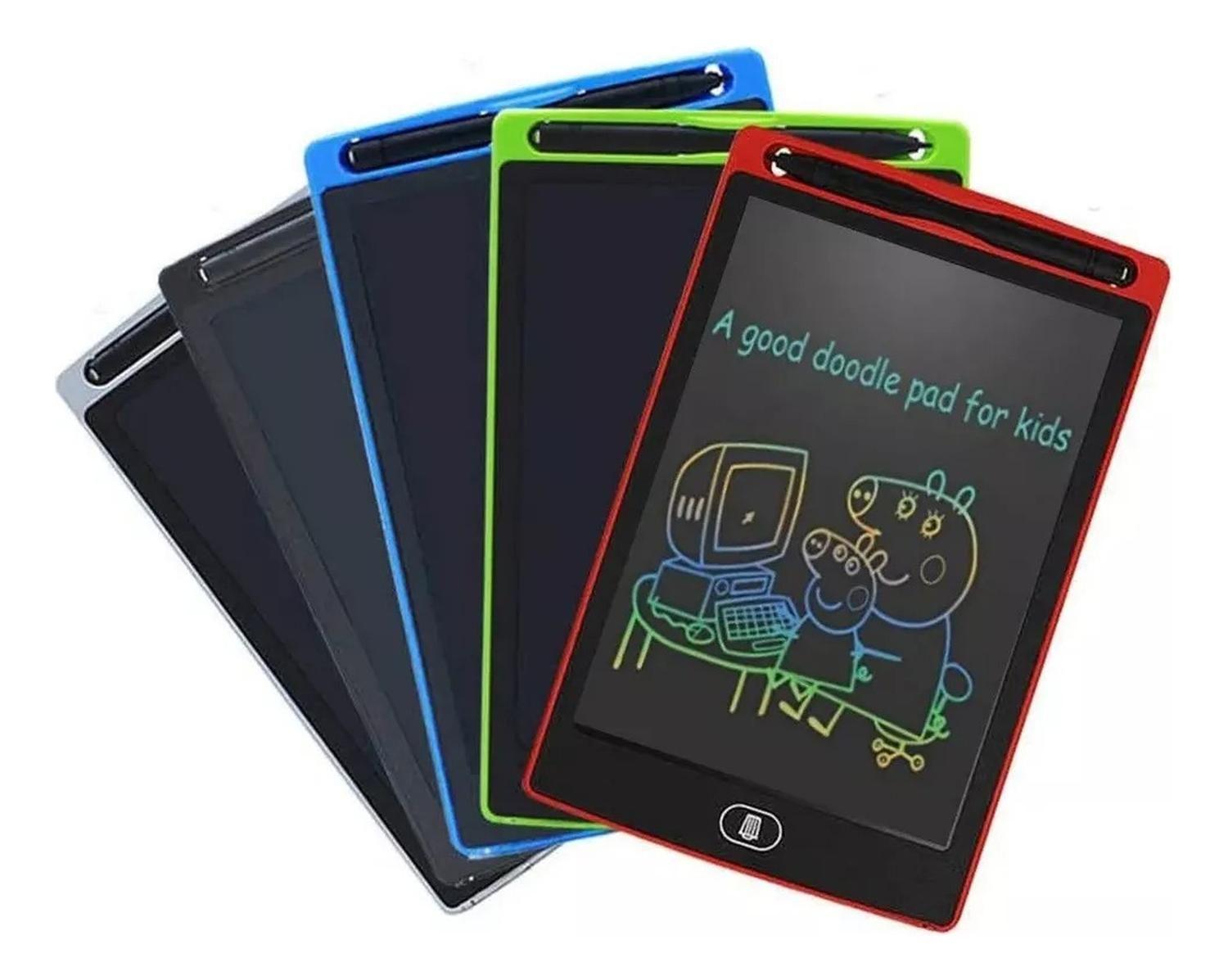 Pizarra Mágica Anotador Dibujo Con Lápiz 8.5pulgada Colores-1