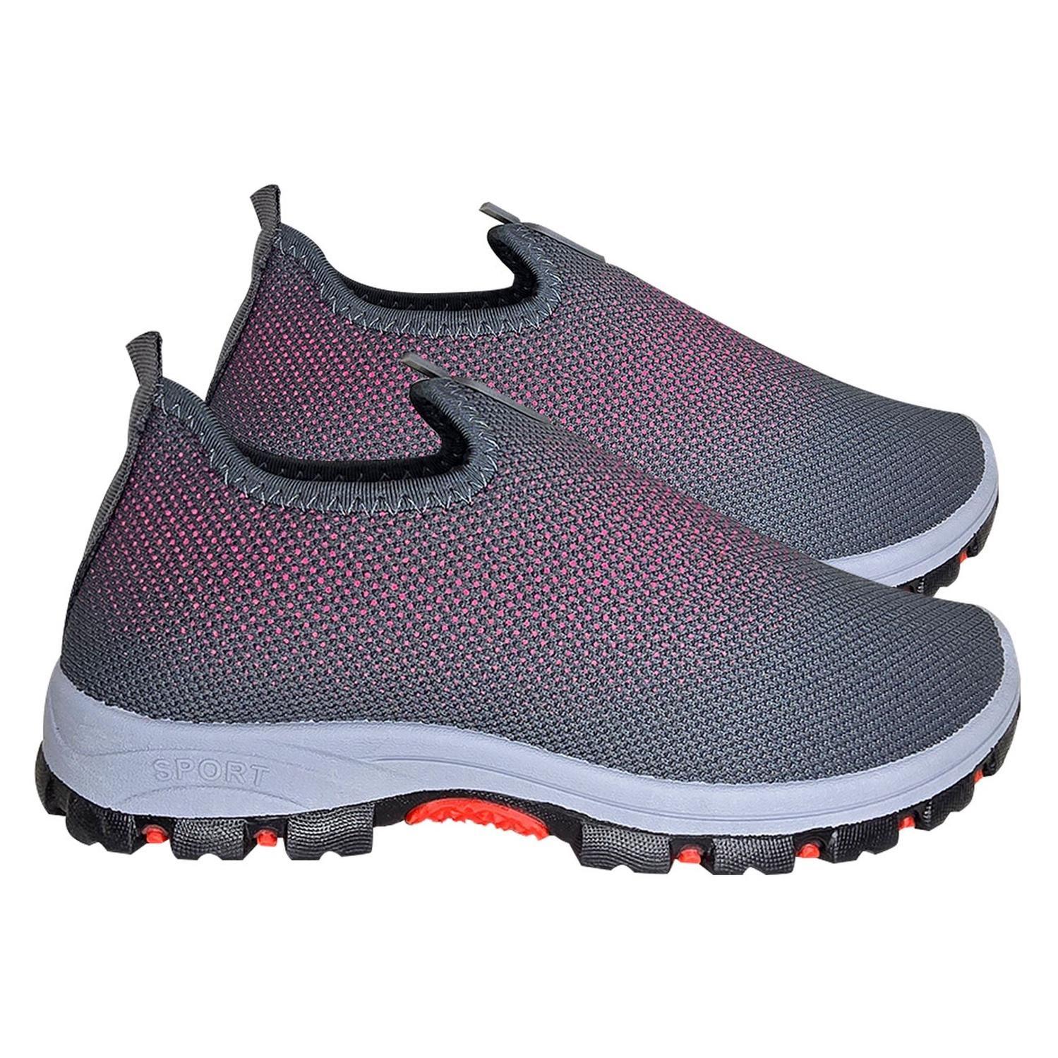 Zapatillas Deportivas Slip-On para Mujer con Suela Antideslizante y Tejido Transpirable-1