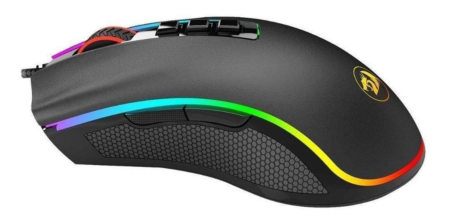 Mouse Gamer De Juego Redragon Cobra Chroma M711 Negro Rgb-1