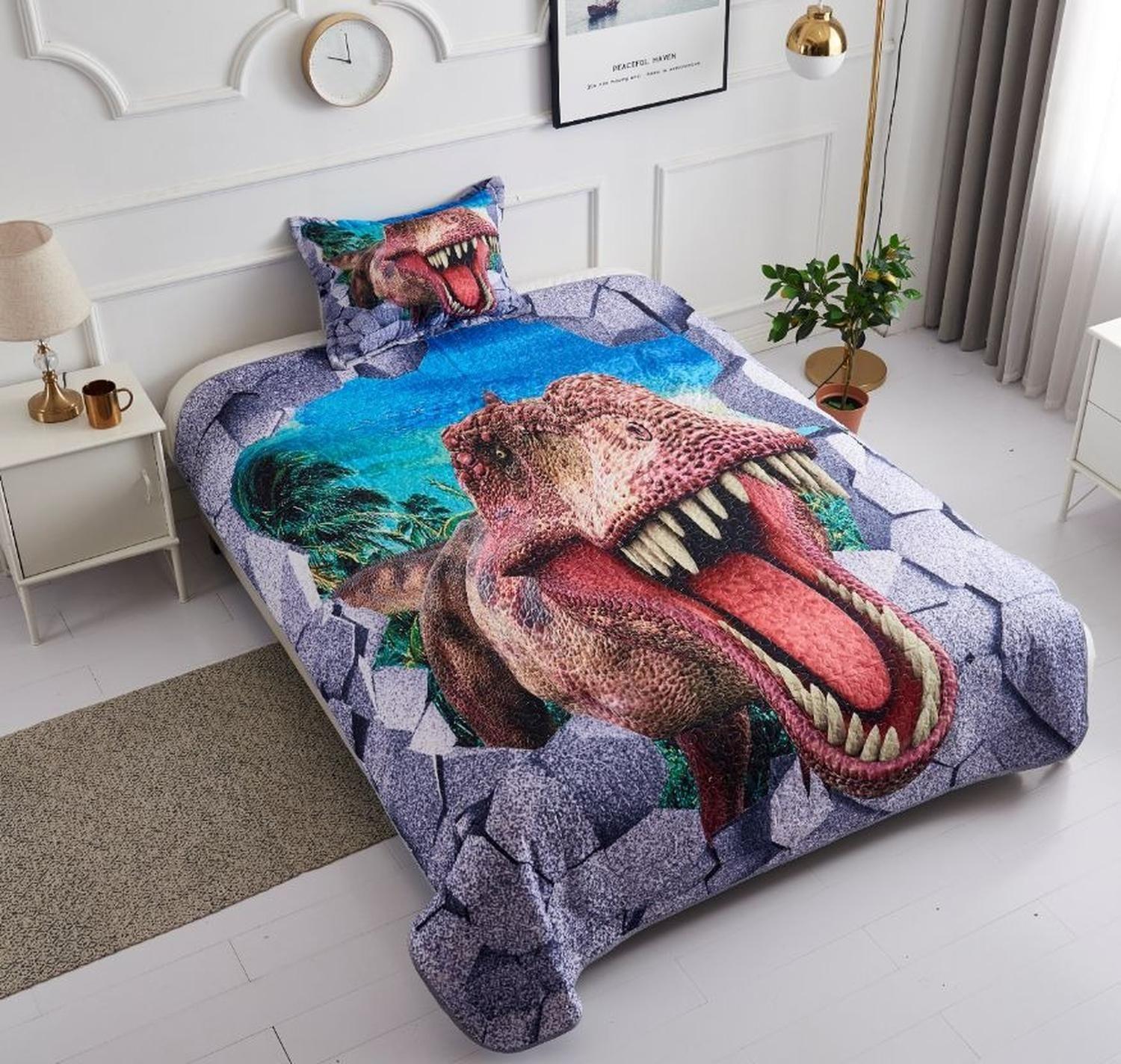 Cubrecama De Verano Quilt 1.5 Plazas Diseños-0