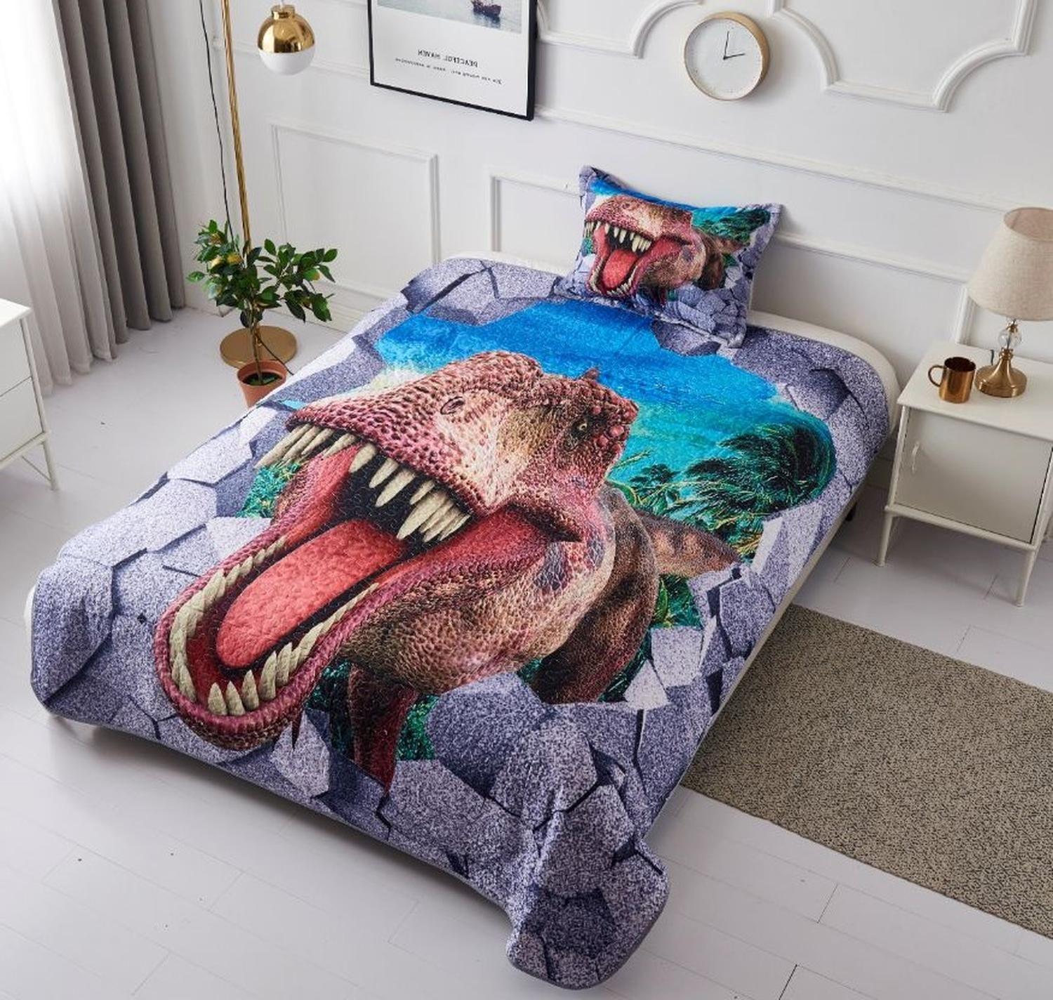 Cubrecama De Verano Quilt 1.5 Plazas Diseños-1