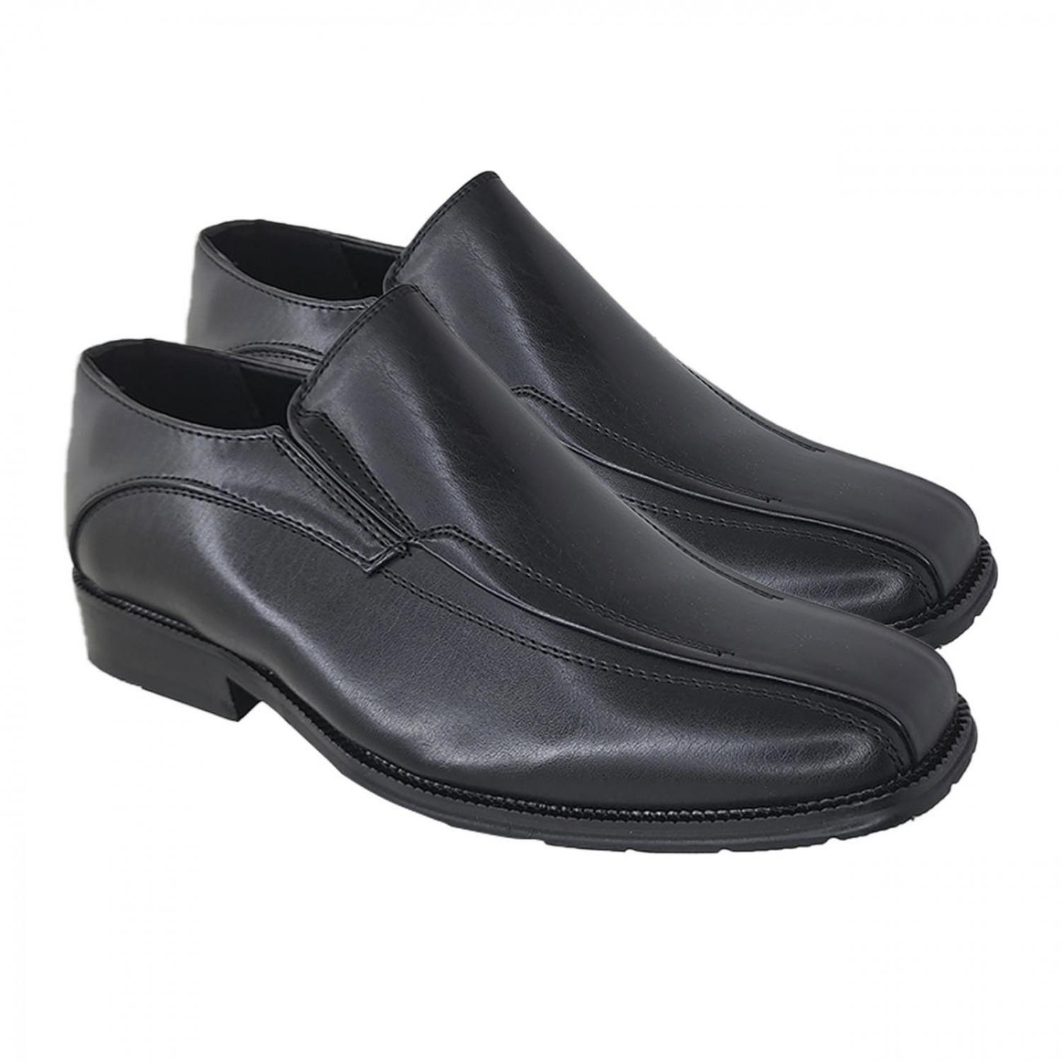 Zapato Formal de Vestir Sin Cordon Adolecentes 3217 Negro-2
