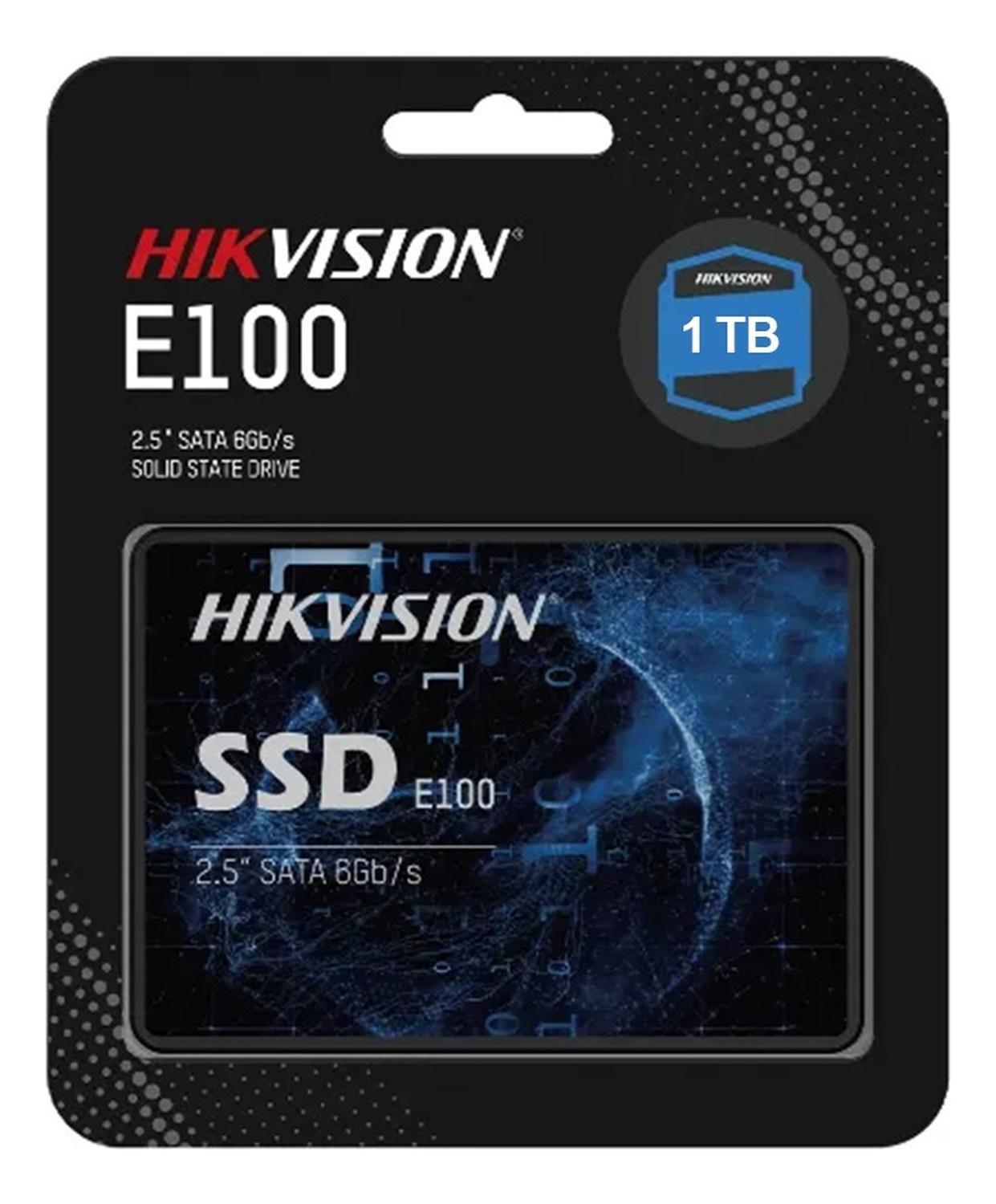 Disco Sólido Ssd Hikvision E100 1tb, 2.5 , Sata3, 3d Nand-0