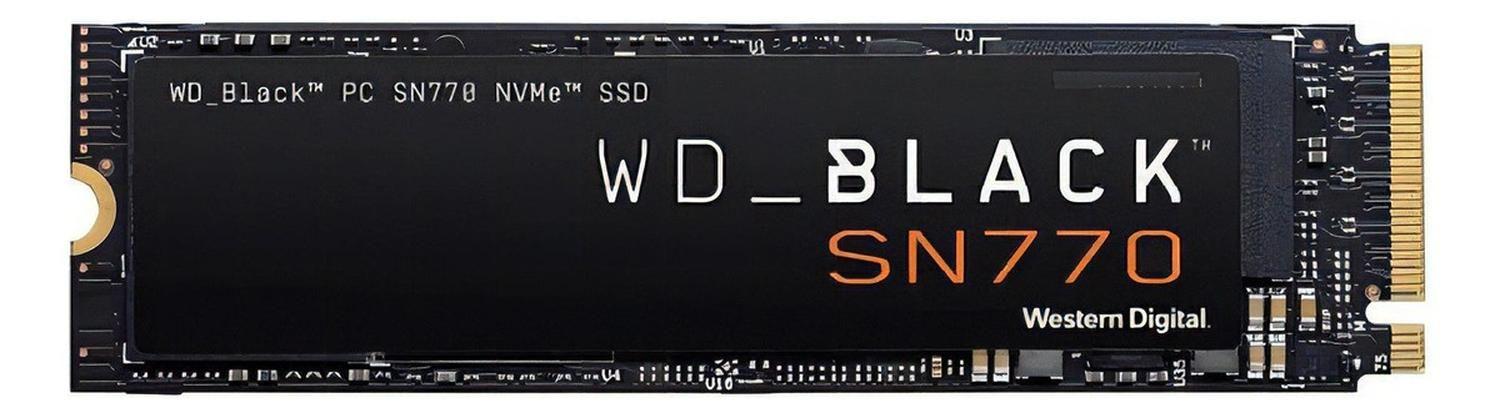 Disco Duro 1tb M2 Wd Black Sn770 Nvme Gen4 Ssd Pcie M.2 2280-0