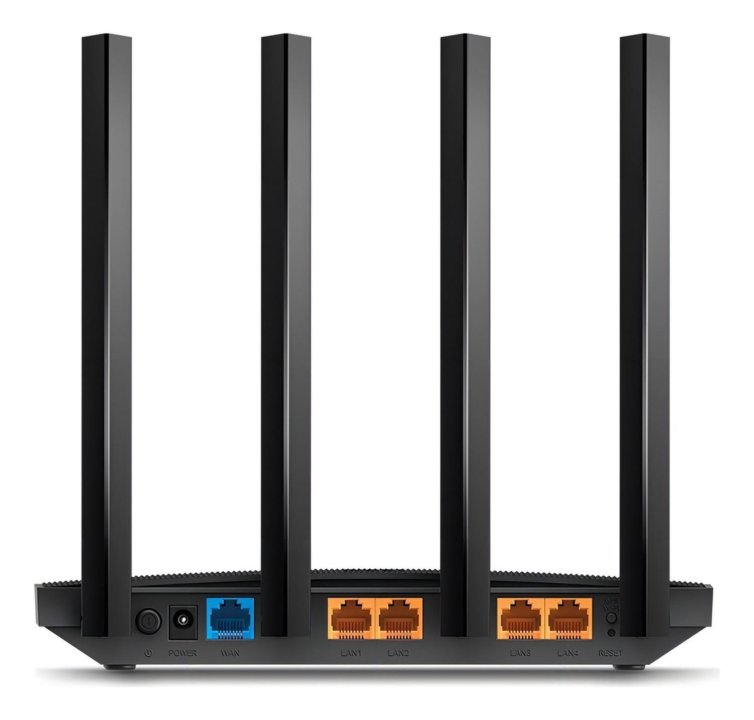 Router Tp-link Archer C6 Negro / Ac1200 Mu-mimo / Dual Band-1