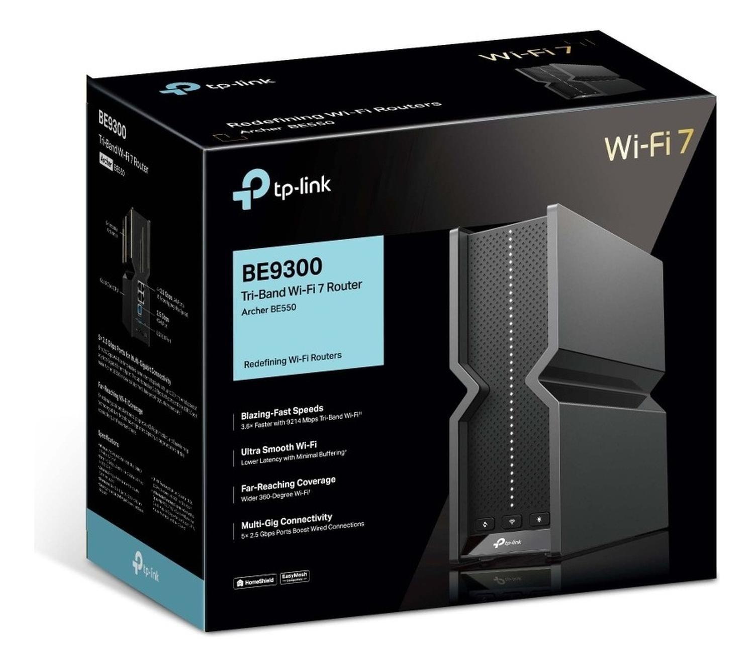 Router Wi-fi 7 Tp-link Archer Be550 Tri Banda 9214 Mbps-2