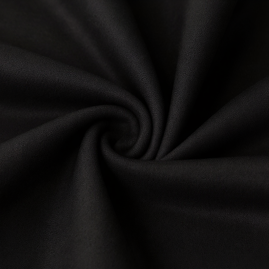 Sábana 1.5 Plazas | 800 Hilos Algodón Lisas Deluxe Negro-4