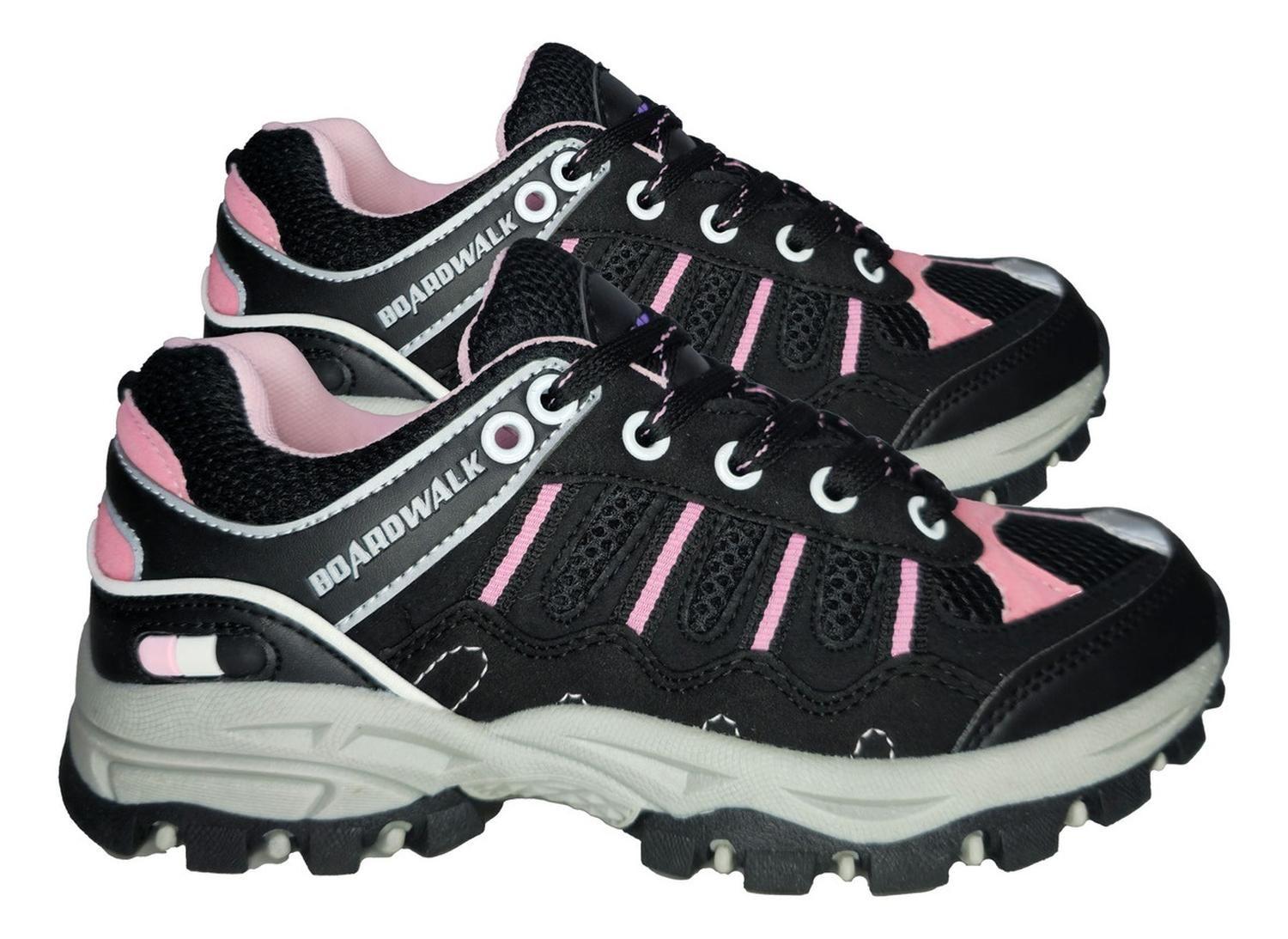 Zapatillas Life Outdoor Mujer 35 Al 41 Senderismo Negro 7617-2