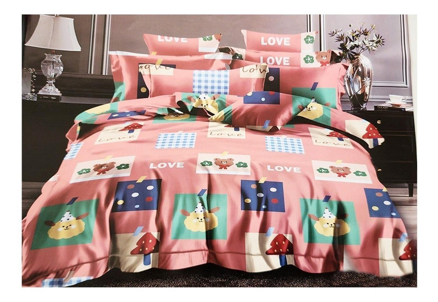 Juego De Sabana Infantil 1.5 Plazas Multiestacion Variedad-0