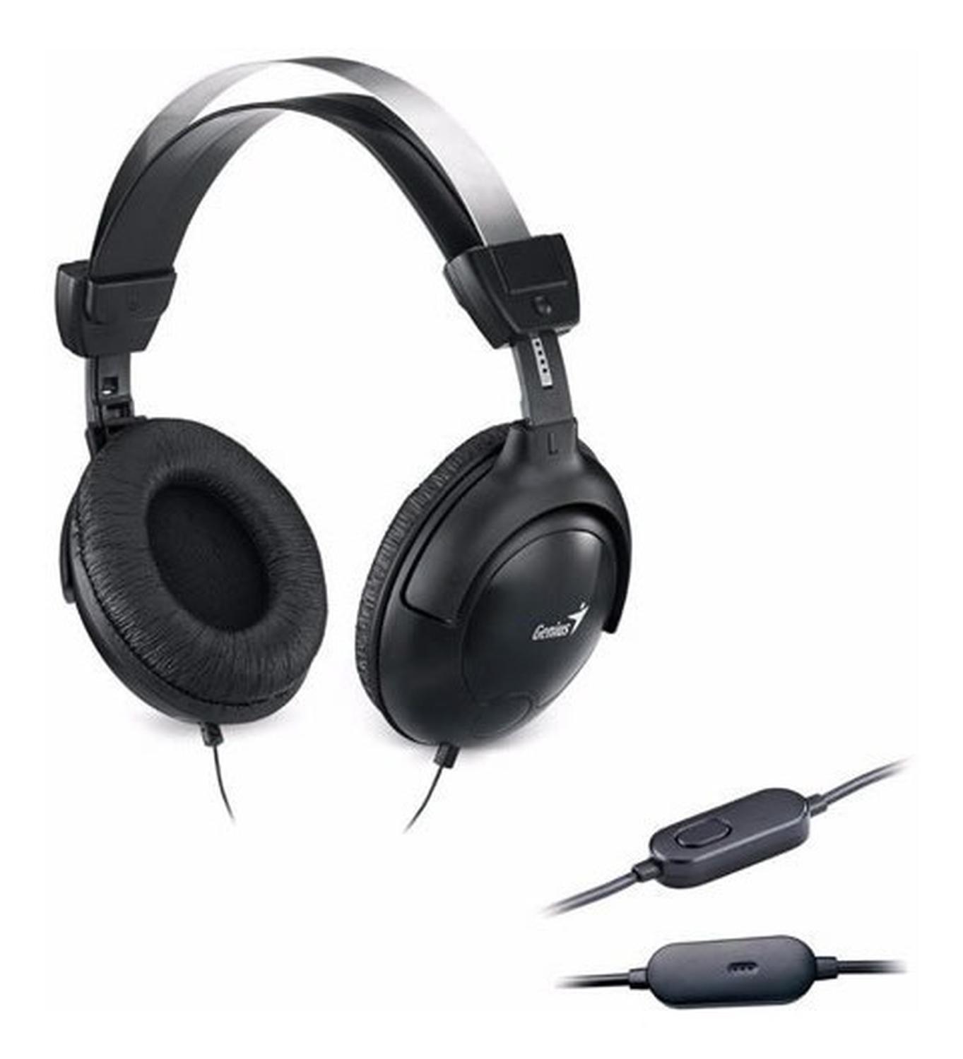 Audífonos Genius Hs-m505x Stereo Headset - Negro-0
