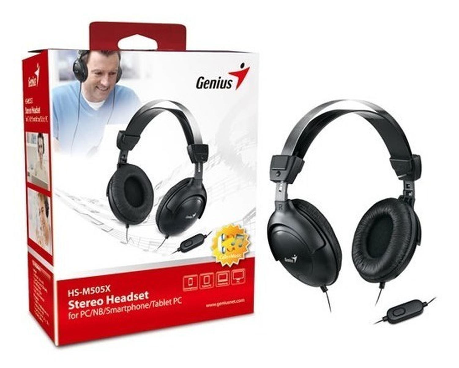 Audífonos Genius Hs-m505x Stereo Headset - Negro-2
