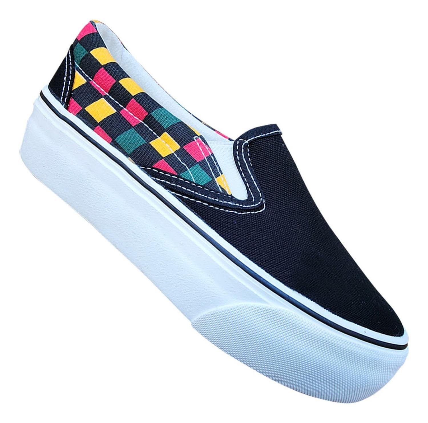 Zapatilla Urbana Vintage Edicion Especial Negro - 7229-0