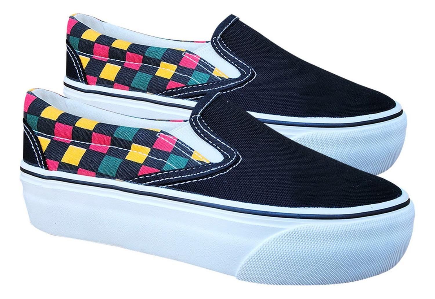 Zapatilla Urbana Vintage Edicion Especial Negro - 7229-2