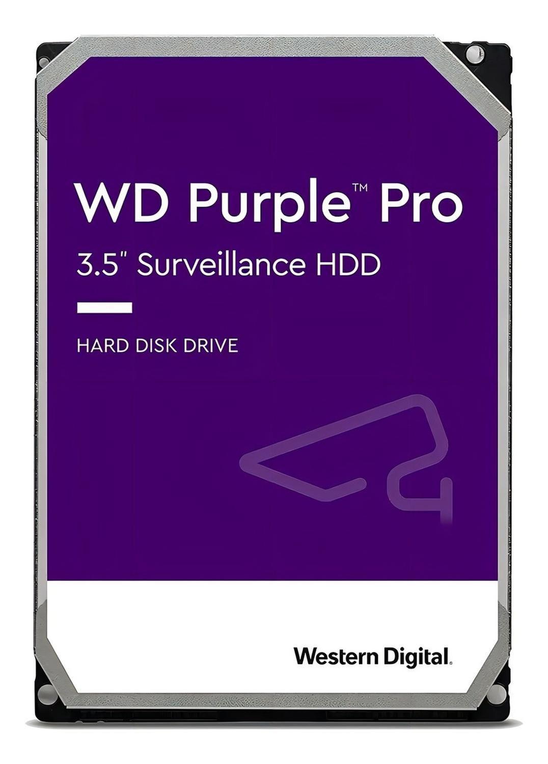 Disco Duro Wd Videovigilancia 4tb 3.5 Sata Purple Cctv Dvr-0