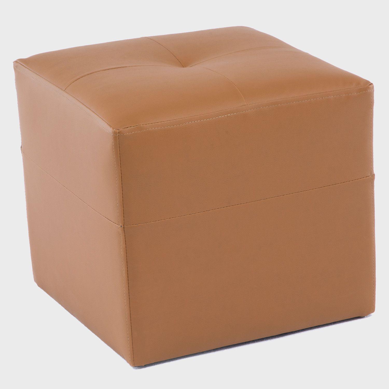 Sofá 3 cuerpos + 2 Pouf Lucca Tela-PU-6