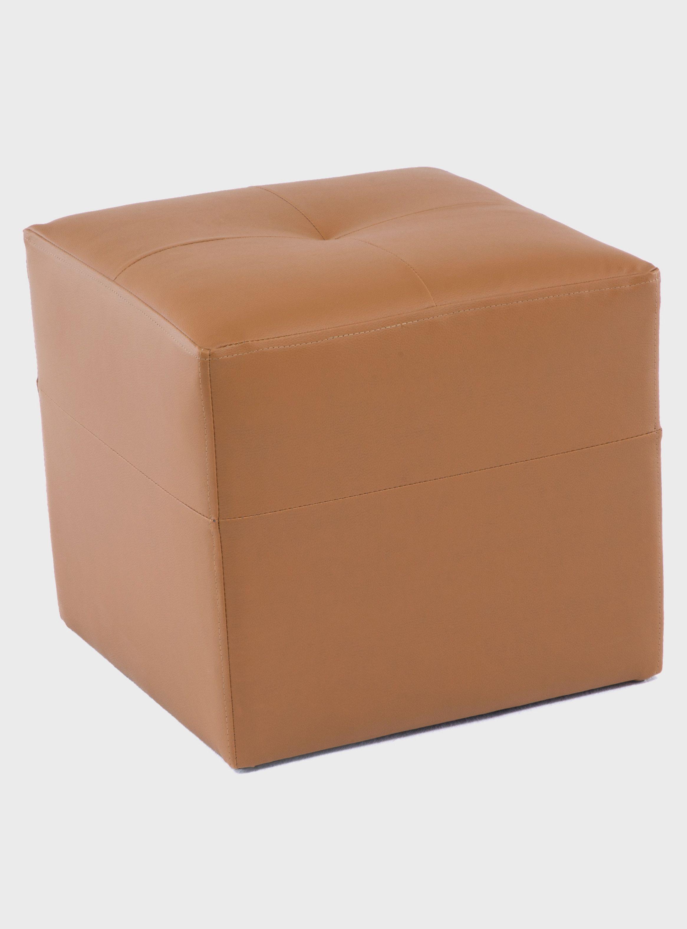 Sofá 3 cuerpos + 2 Pouf Lucca Tela-PU-7