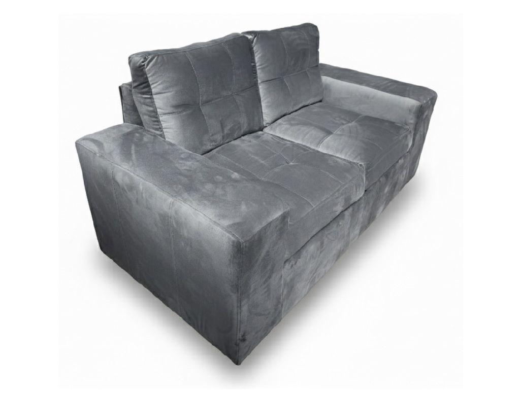 Sofá 2 cuerpos + 2 Pouf Lucca Felpa-2