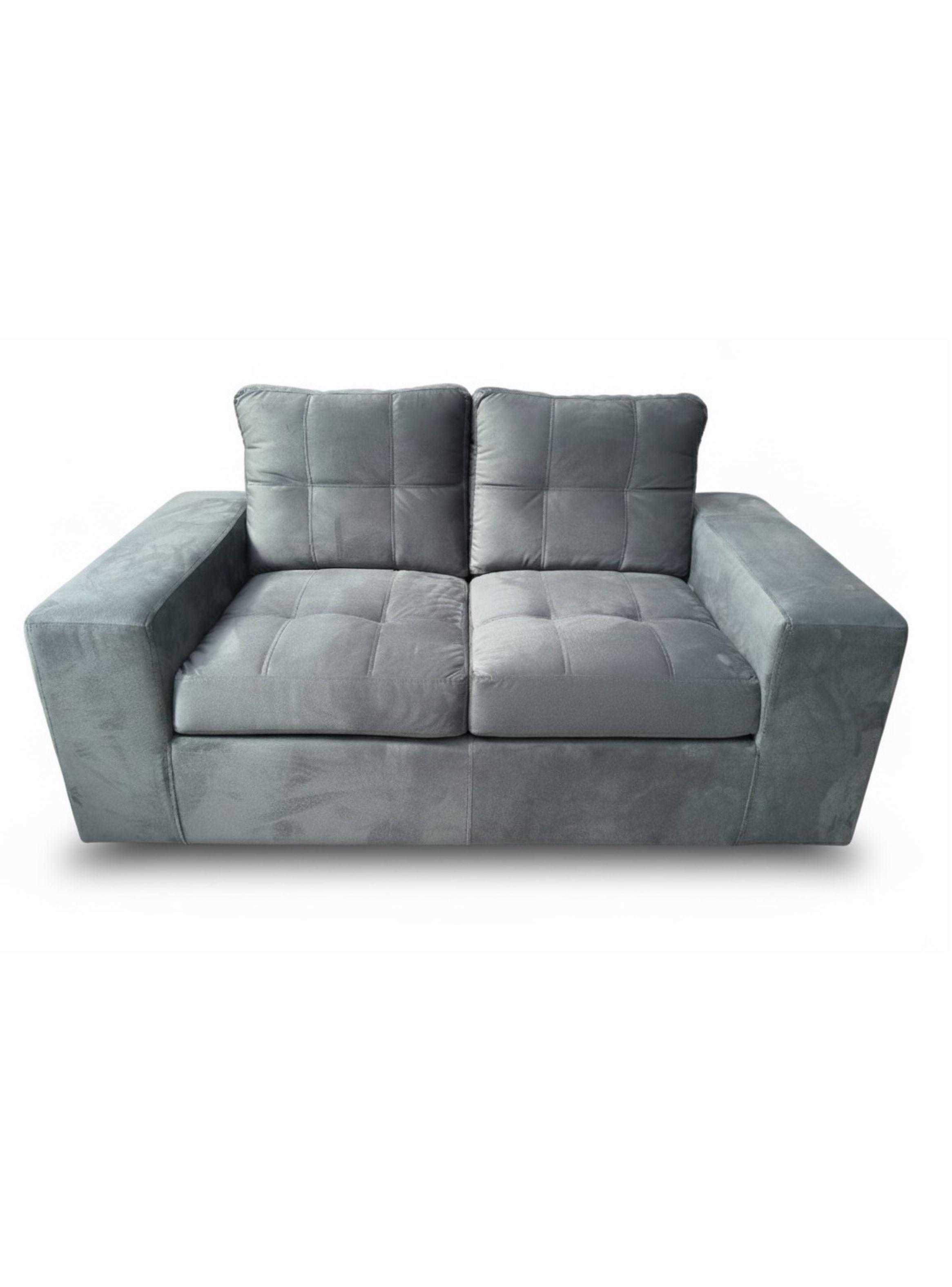 Sofá 2 cuerpos + 2 Pouf Lucca Felpa-2