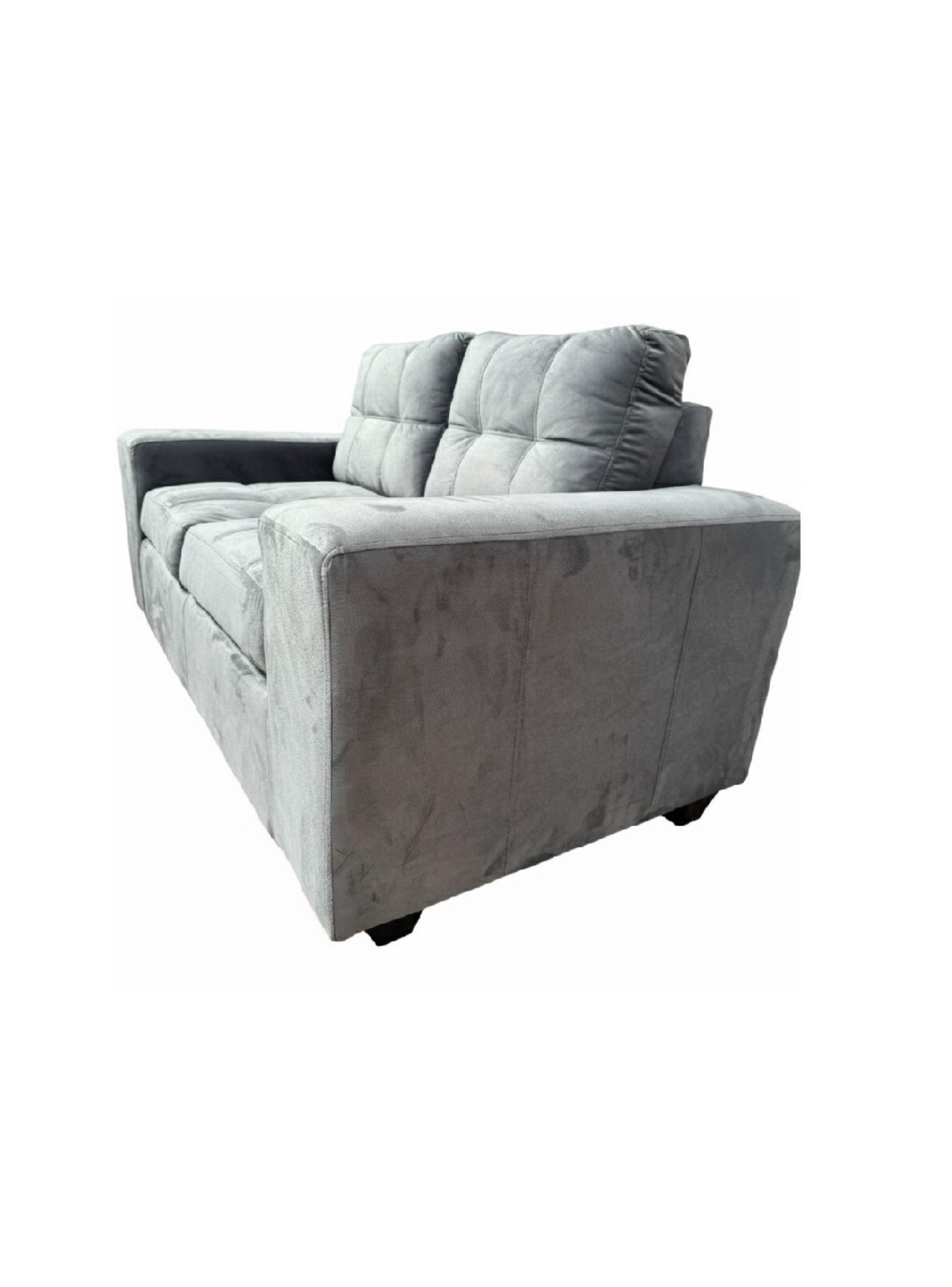 Sofá 2 cuerpos + 2 Pouf Lucca Felpa-4