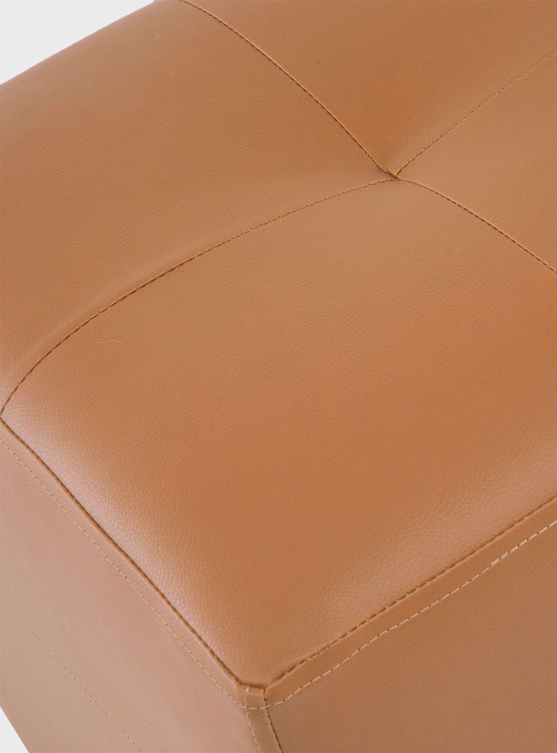Sofá 2 cuerpos + 2 Pouf Lucca Tela-PU-8