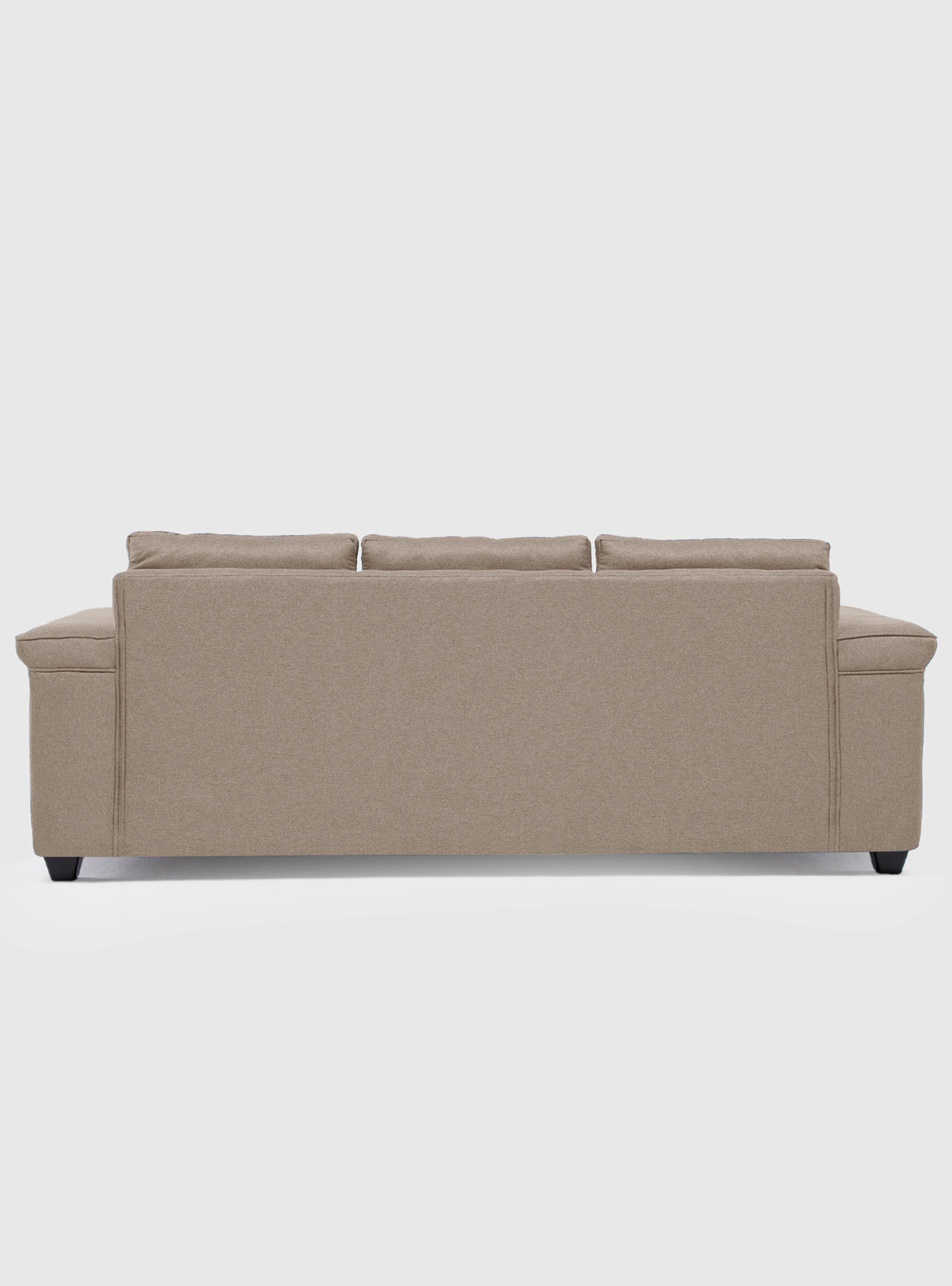 Sofá 3 cuerpos Sicilia + 2 Pouf Tela-5