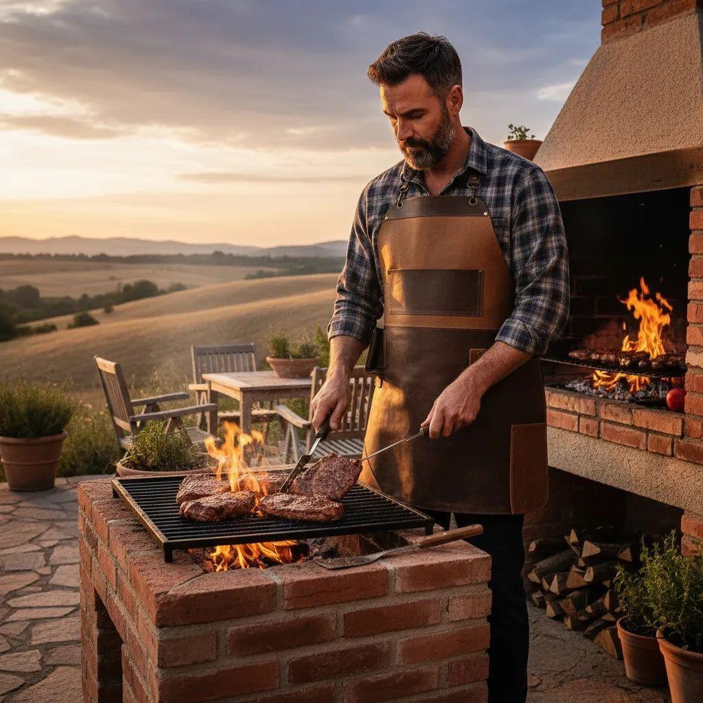 Pechera Asador Premium Nacional El Senor De Los Discos-2