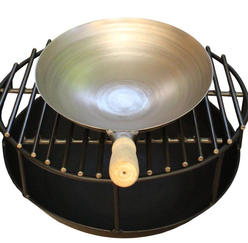 Sarten Wok Industrial 28 Cm Nacional El Senor De Los Discos-3