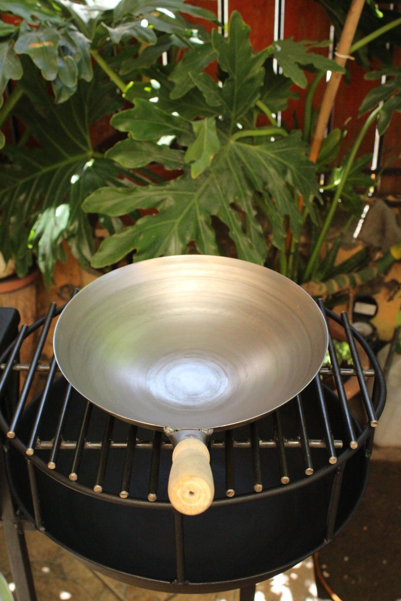 Sarten Wok Industrial 28 Cm Nacional El Senor De Los Discos-4