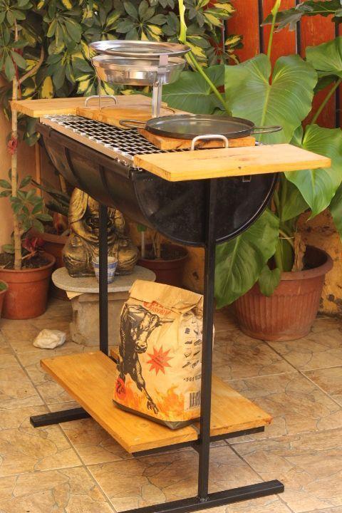 Parrilla A Carbon El Senor De Los Discos-3