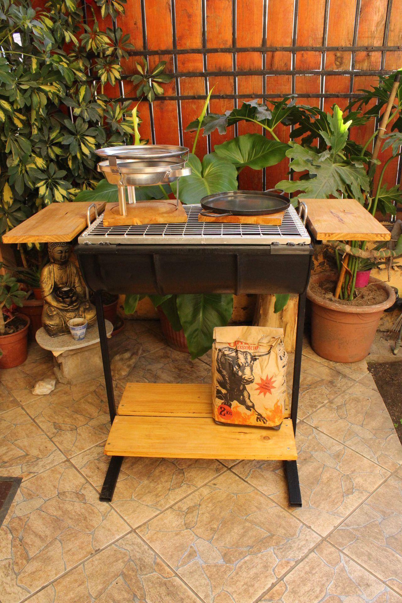 Parrilla A Carbon El Senor De Los Discos-4