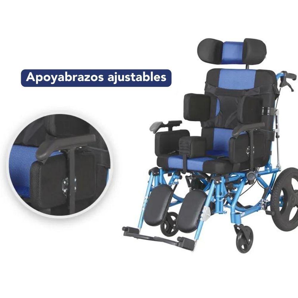 SILLA DE RUEDAS NEUROLÓGICA ALUMINIO PARA ADULTOS-3