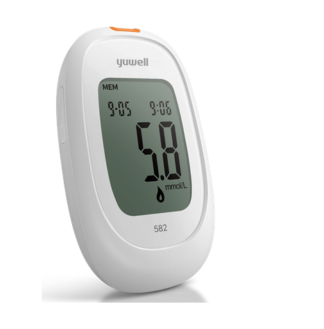 Glucómetro Yuwell 582 + 50 Cintas + 50 Lancetas-2