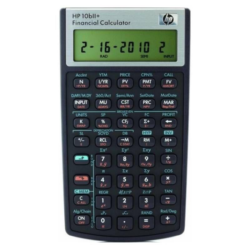 Calculadora Financiera Hp 10bii-0