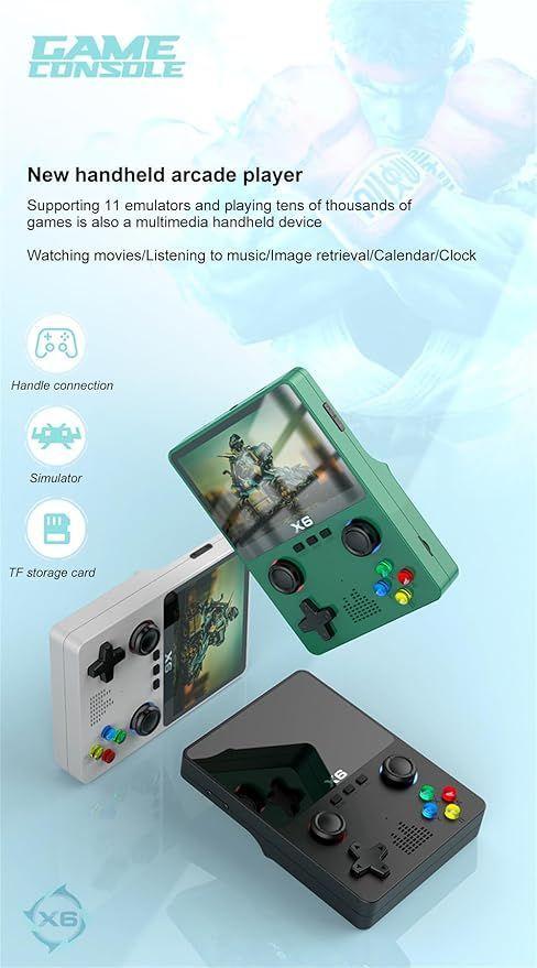 Consola de juegos portátil X6-6