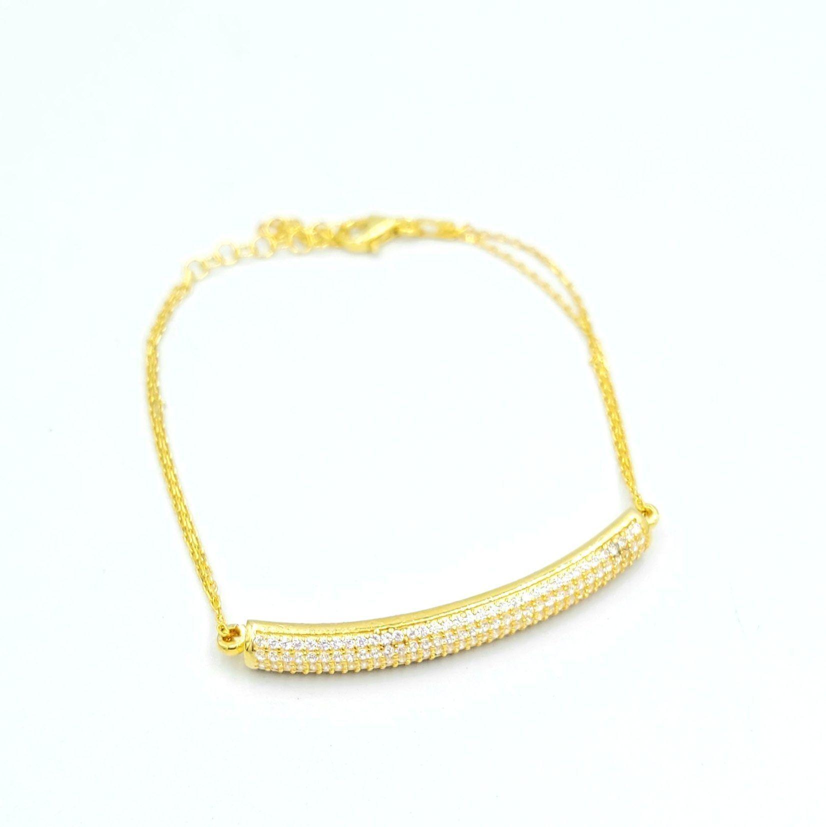 PULSERA ZINCIR DORADA PLATA-1