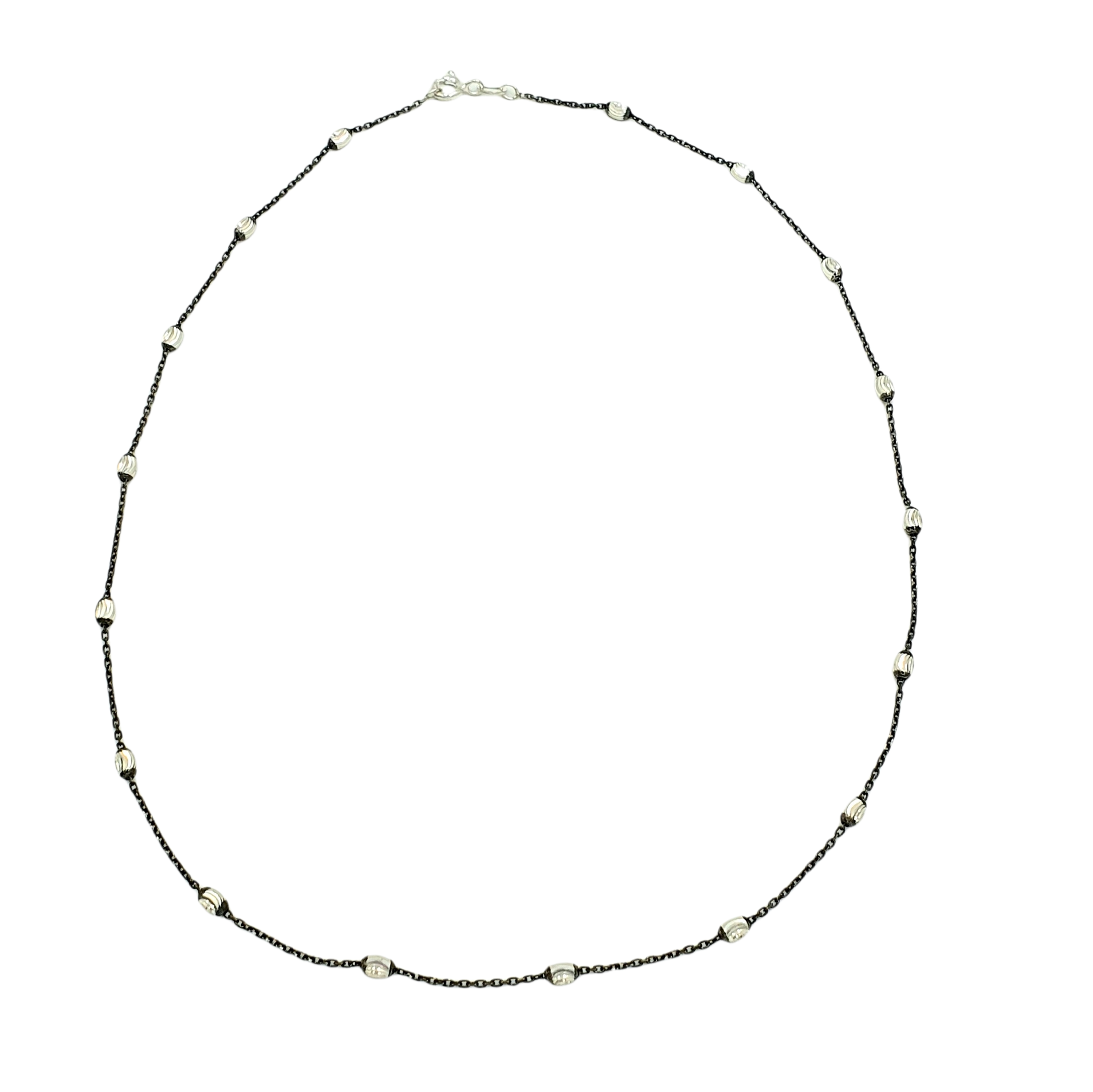 COLLAR BURCU NEGRO PLATA-0