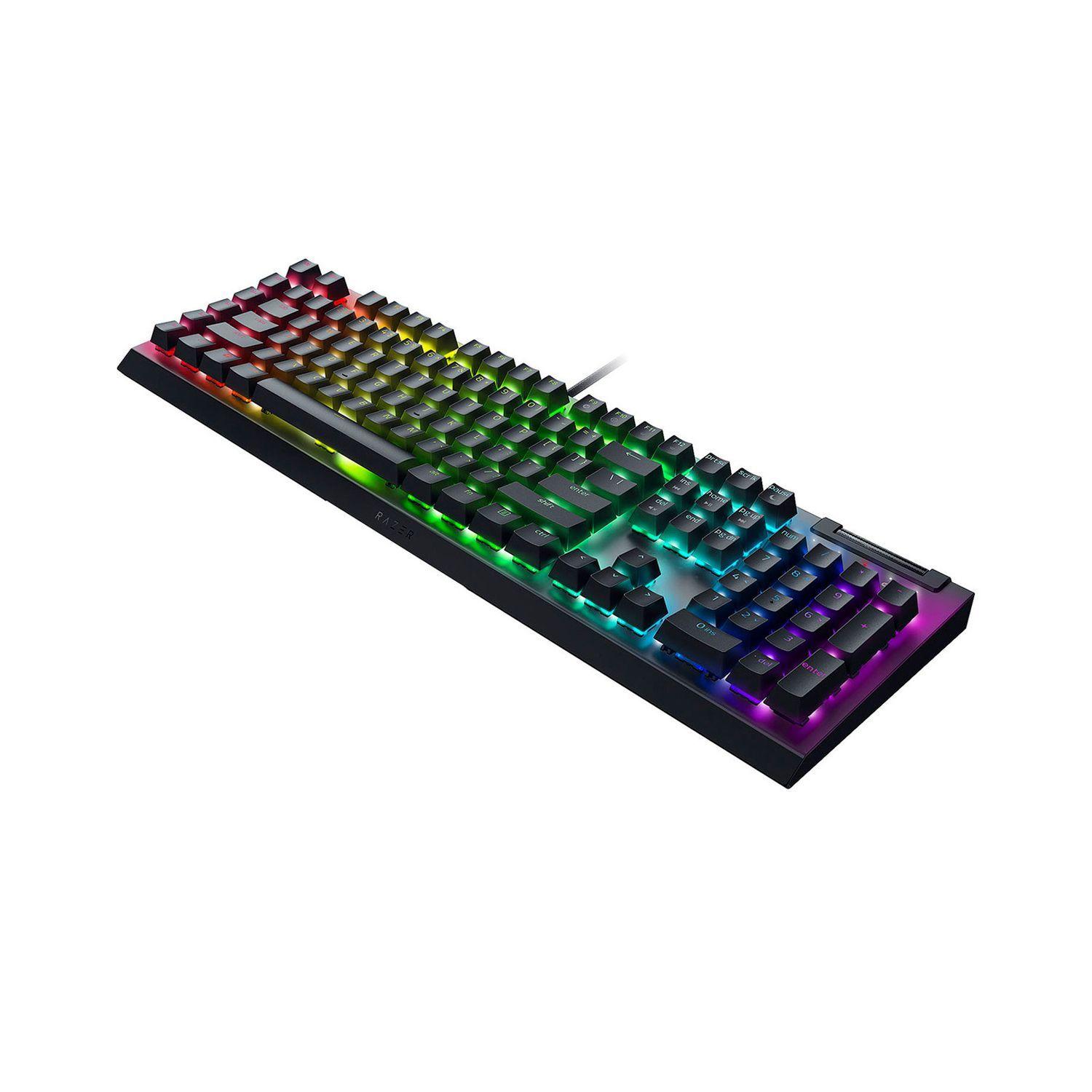 Teclado Razer Blackwidow V4 X Ingles SW Amarillo-2
