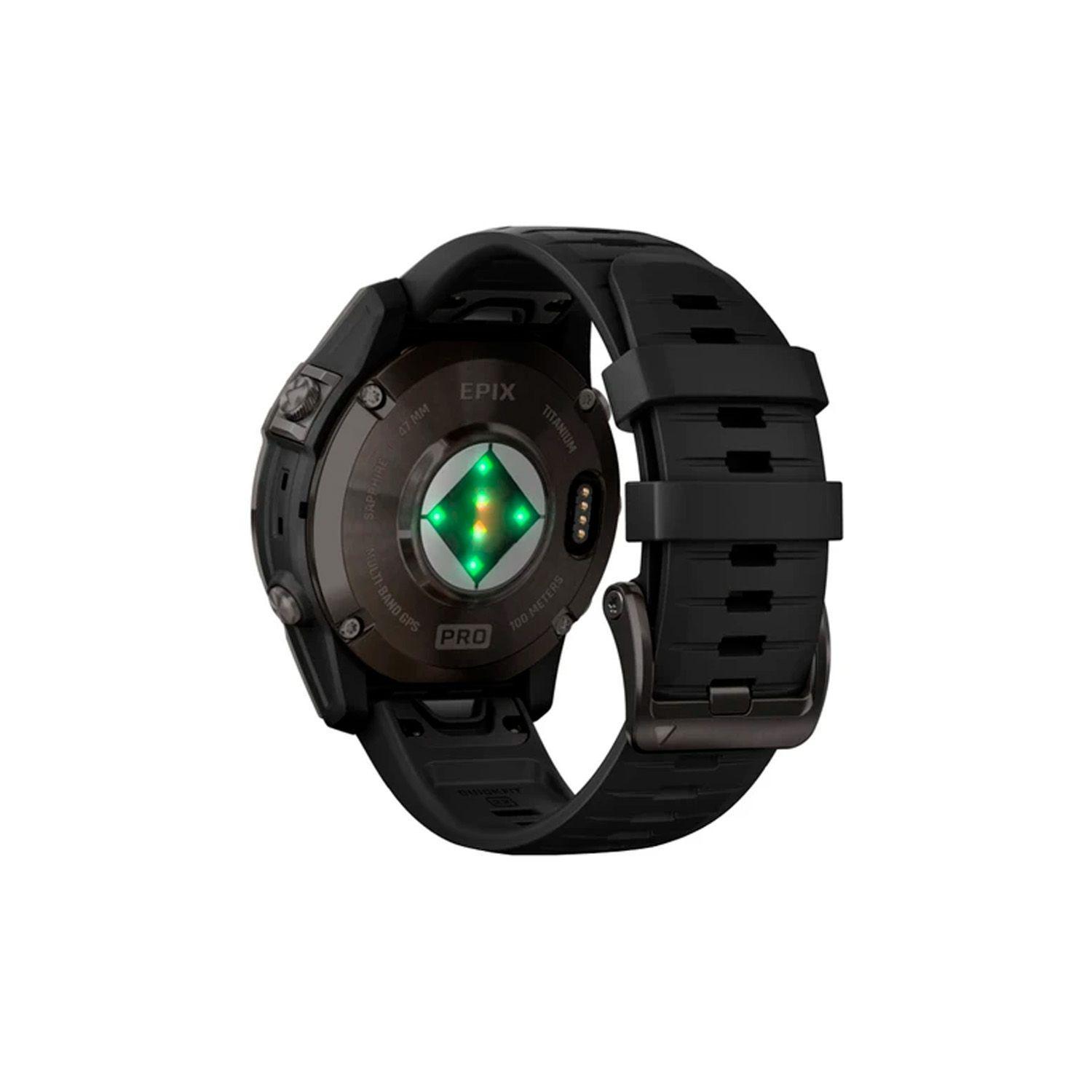 Reloj Garmin Epix Pro Gen 2 Sapphire 47mm Carbon Gray Titanio-2