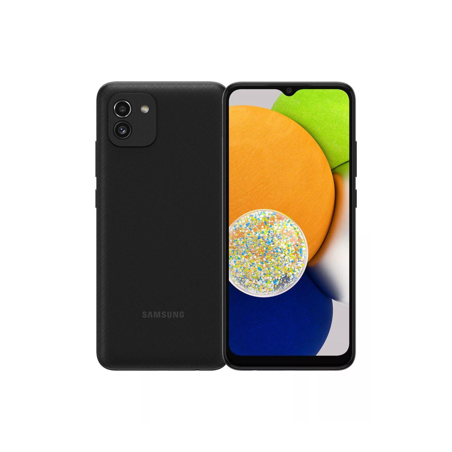 Celular Samsung Galaxy A03 128GB Dual Sim Negro-0