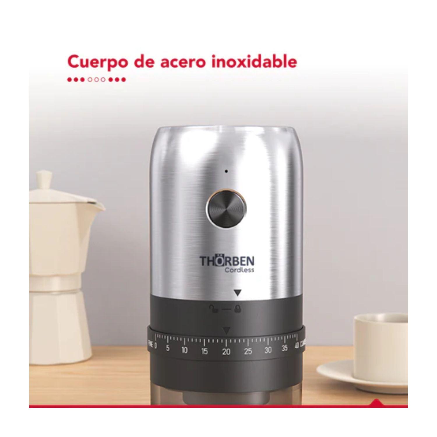 Molinillo de Café Thorben USB Inox Professional Coffee Grinder-2