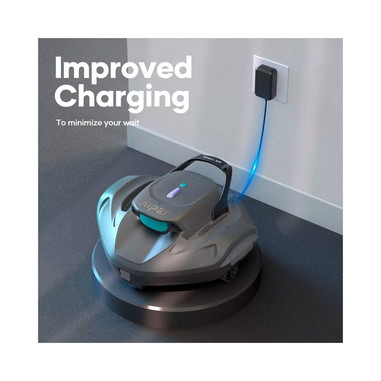 Robot Limpia Piscinas Autónomo Aiper Seagull 800B Aspirador-2