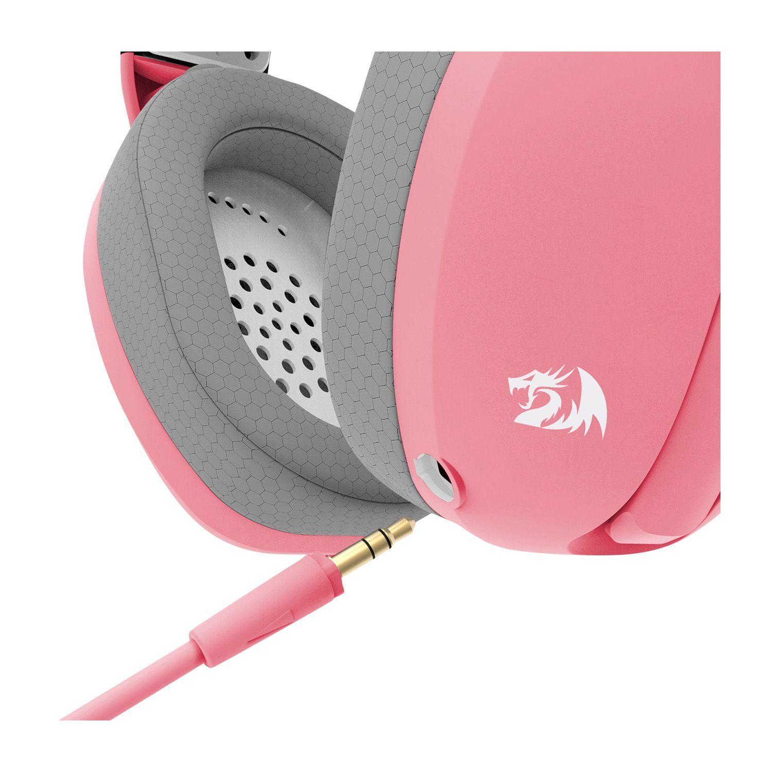 Audífonos Gamer Inalámbrico Redragon Ire H848PK Pink-2