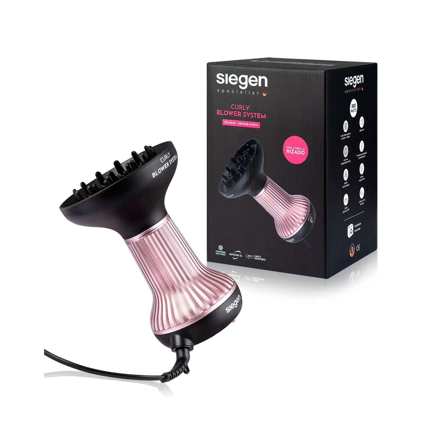 Secador Difusor de Pelo Siegen SG-3180 Curly Blower System-0