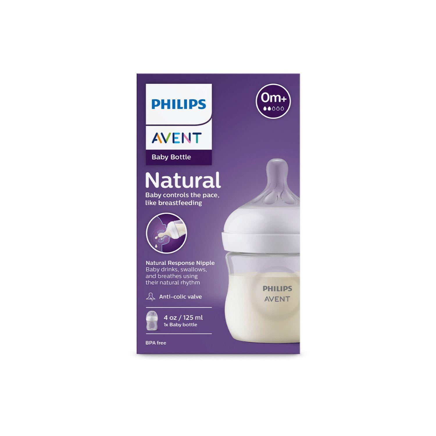 Mamadera Natural Response +0m 125ml Libre de BPA-2