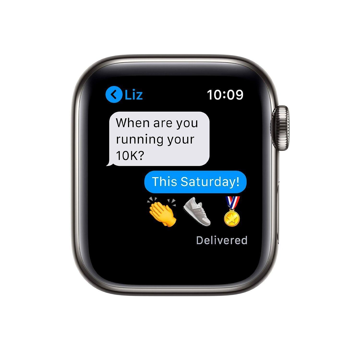 Reloj Apple Watch Series 7 41mm GPS Celular Midnight Aluminum Case Midnight Band-3