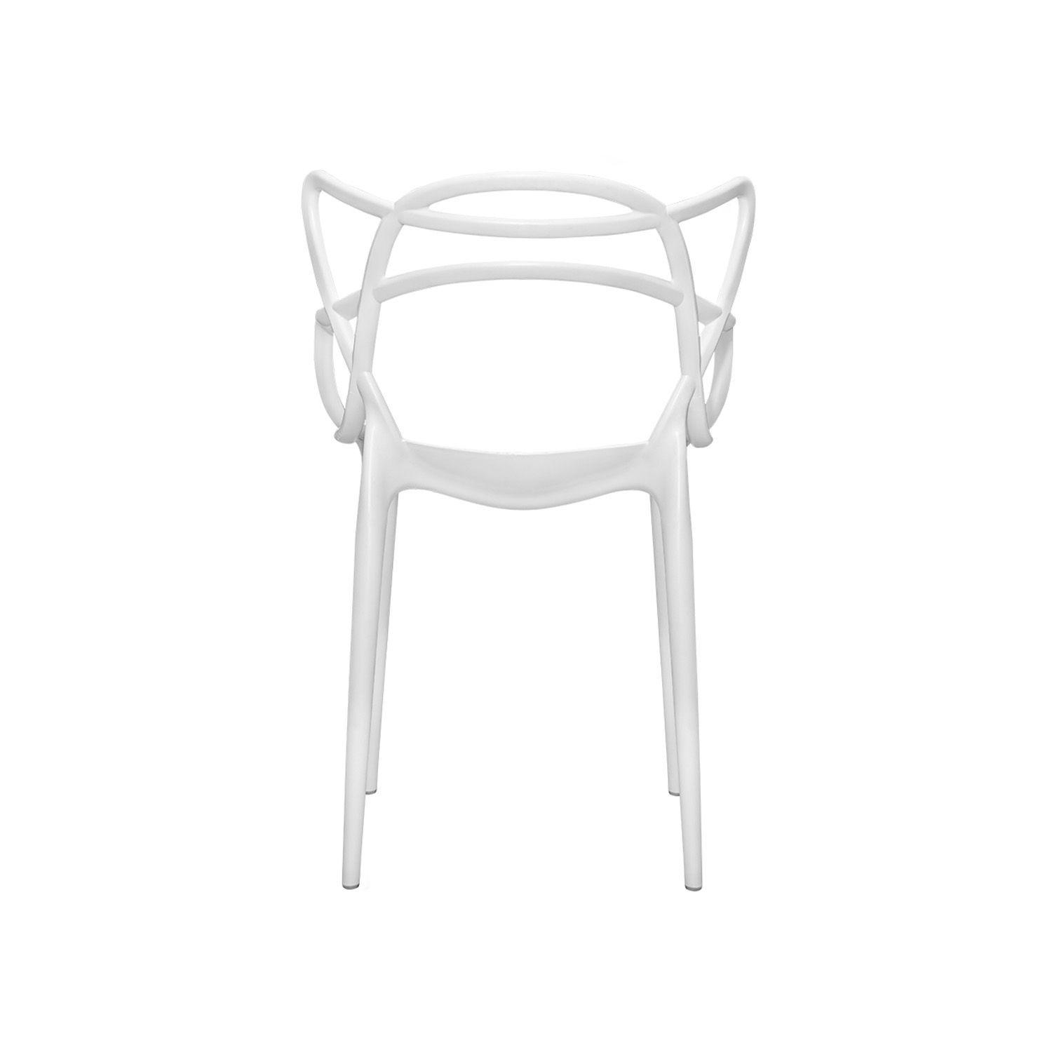 Silla Art Sidney Con Brazos Blanco-2
