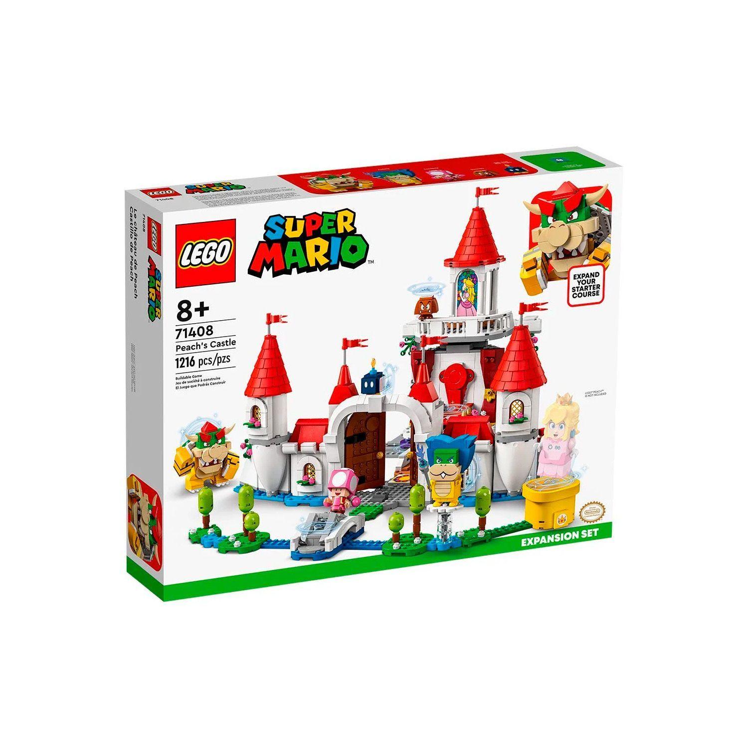 Lego Set Expansión Castillo de Peach 1216 Piezas-3